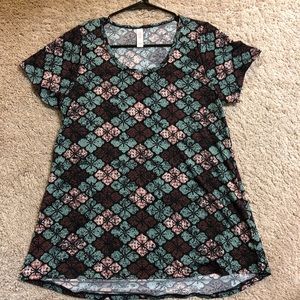 LuLaroe Polyester/Spandex Shirt